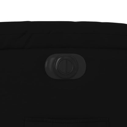 Relaxsessel mit Aufstehhilfe Elektrisch Schwarz Kunstleder