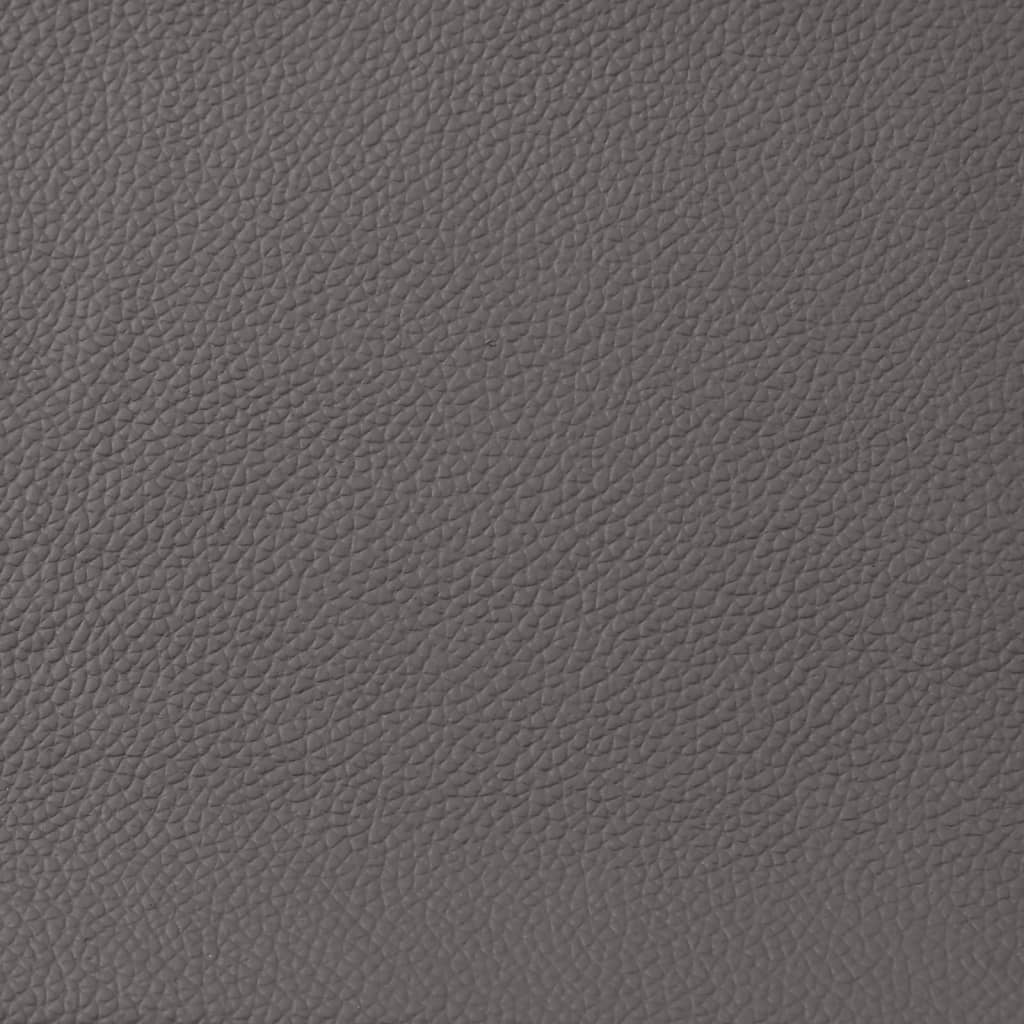 Relaxsessel Grau Echtleder