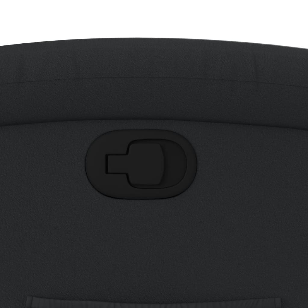 Relaxsessel Echtleder Schwarz Nein