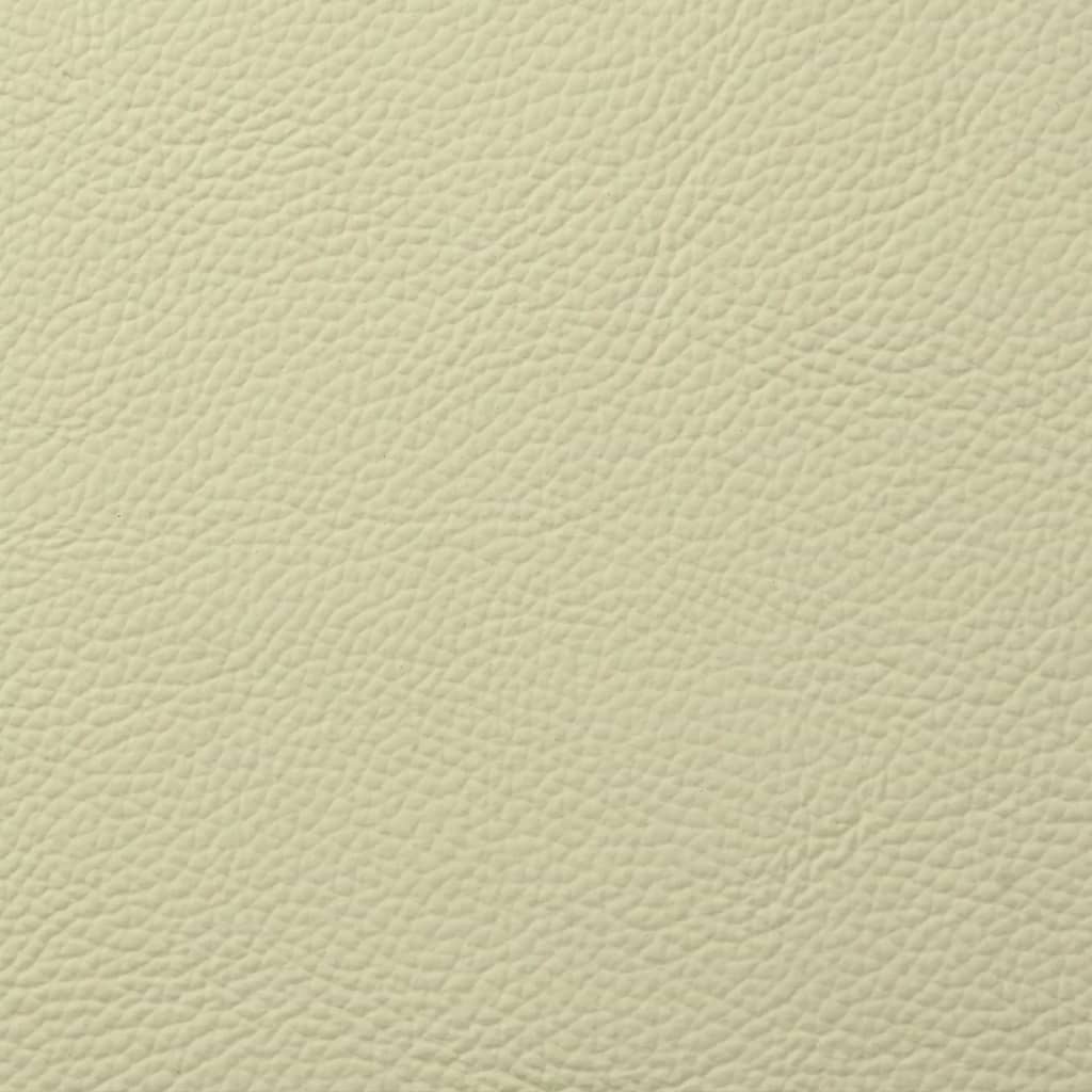 Massagesessel Relaxsessel Echtleder Creme Ja