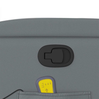 Massagesessel Relaxsessel Grau Kunstleder