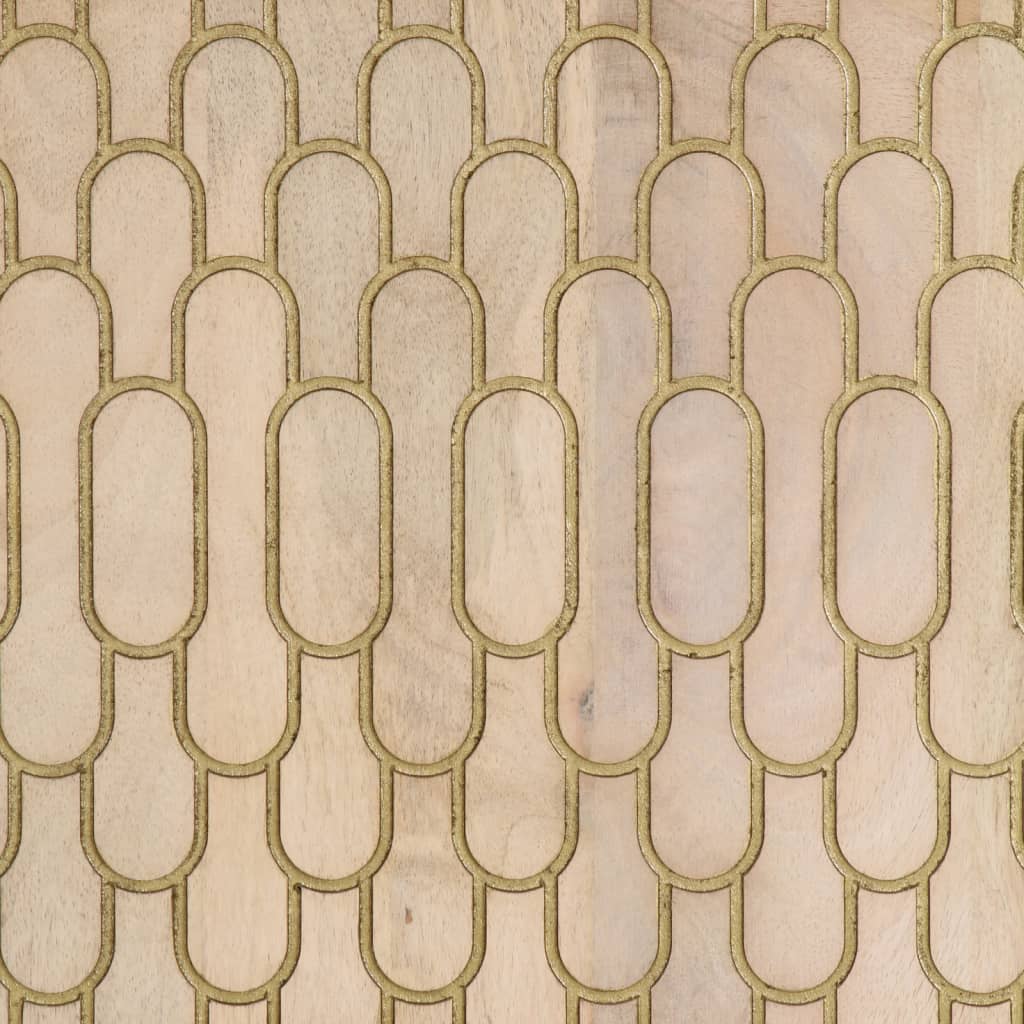 Beistellschränke 3 Stk. 60x33x75 cm Massivholz Mango