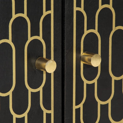 2-tlg. Badmöbel-Set Massivholz Mango