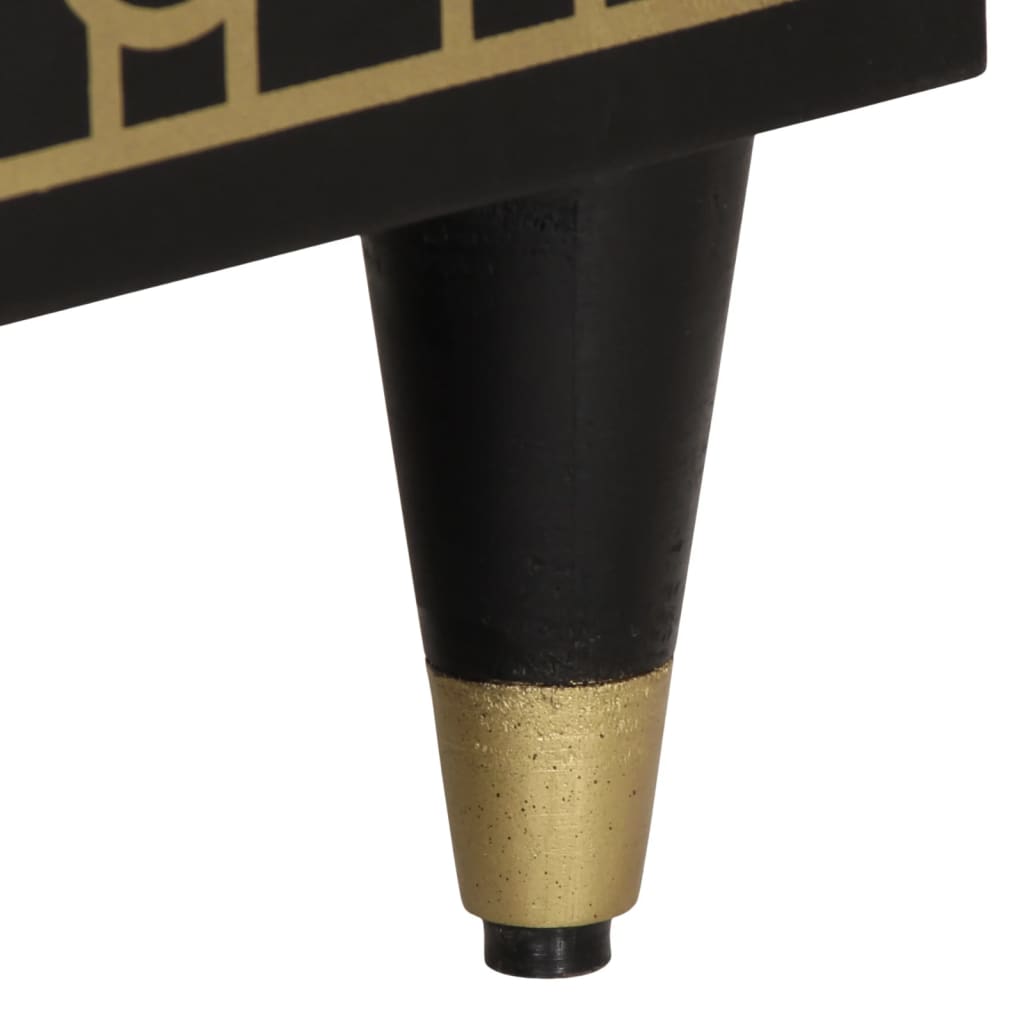 2-tlg. Badmöbel-Set Massivholz Mango