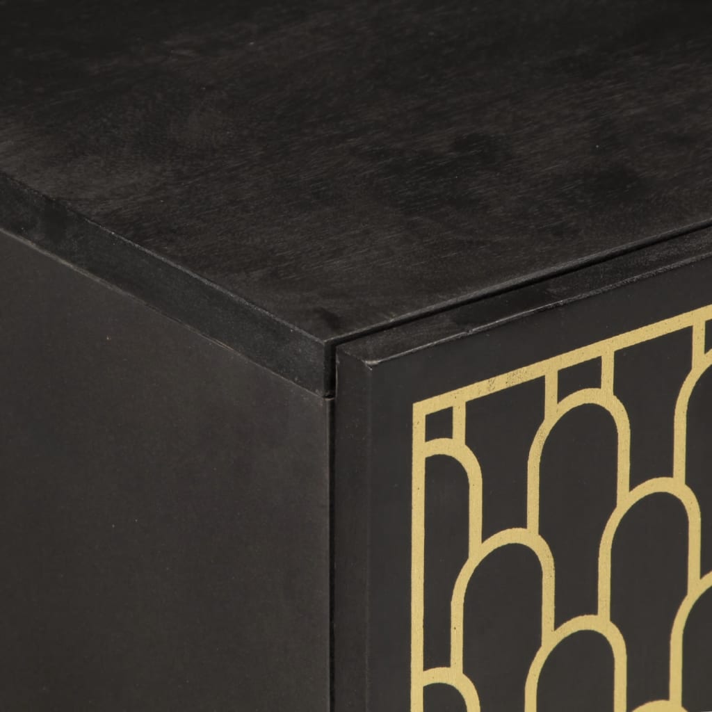 2-tlg. Badmöbel-Set Massivholz Mango