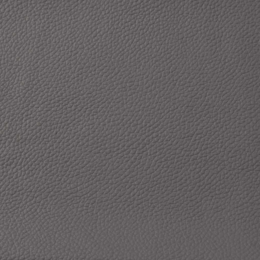 Massagesessel Grau Echtleder