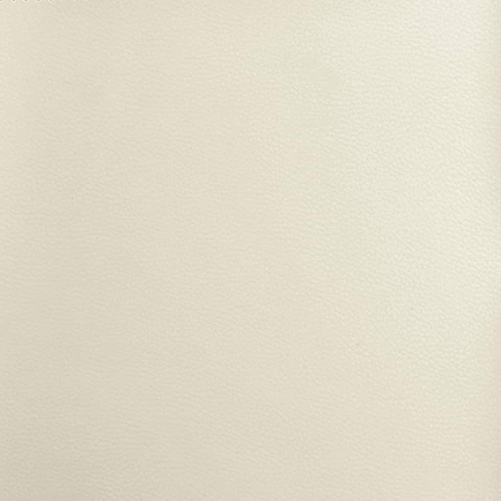 Massagesessel Creme Kunstleder