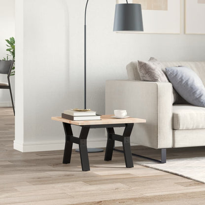Couchtisch-Gestell in Y-Form 40x40x33 cm Stahl