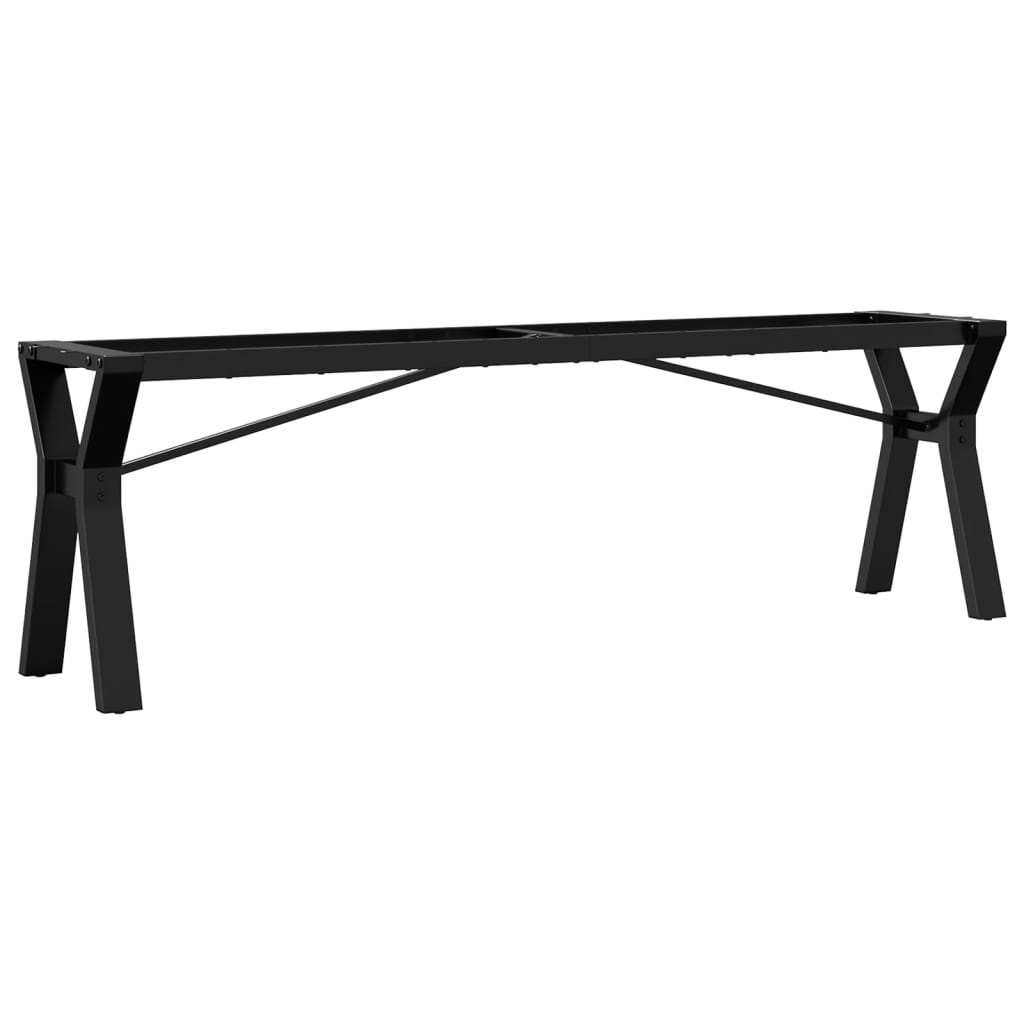 Couchtisch-Gestell in Y-Form 140x30x43 cm Stahl