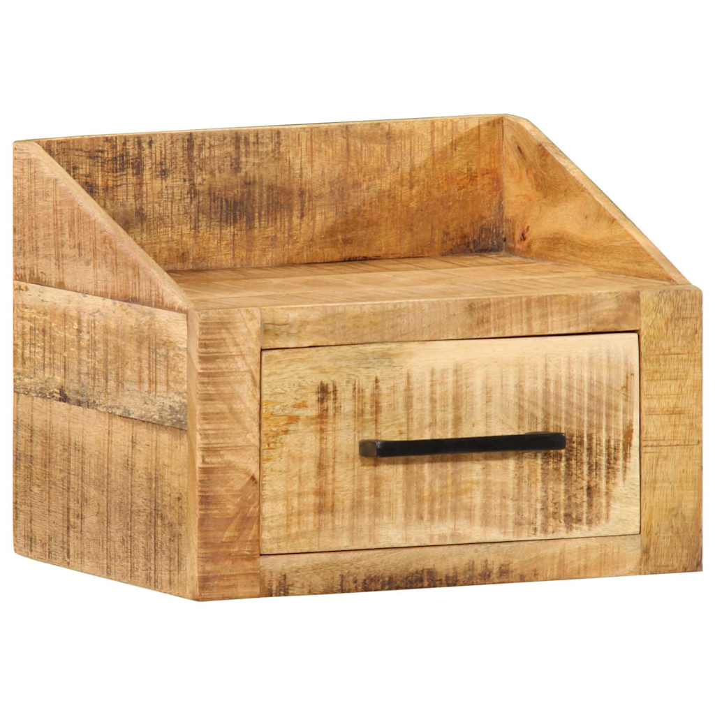 Nachttisch Braun 40 x 30 x 30 cm Massivholz Mango