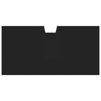 Waschbeckenunterschrank Schwarz 60x30x60 cm Holzwerkstoff