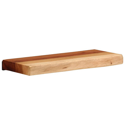 Wandregale 2 Stk. 40x20x3,5 cm Massivholz Akazie