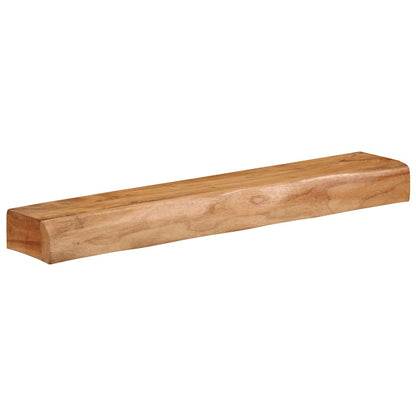 Wandregale 2 Stk. 80x17x8 cm Massivholz Akazie