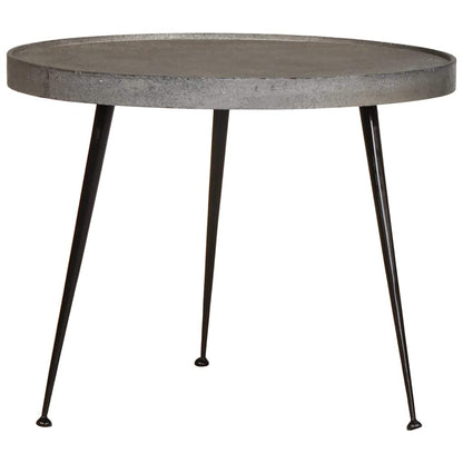 Couchtisch 2 Stk. Silbern Holzwerkstoff silver,black