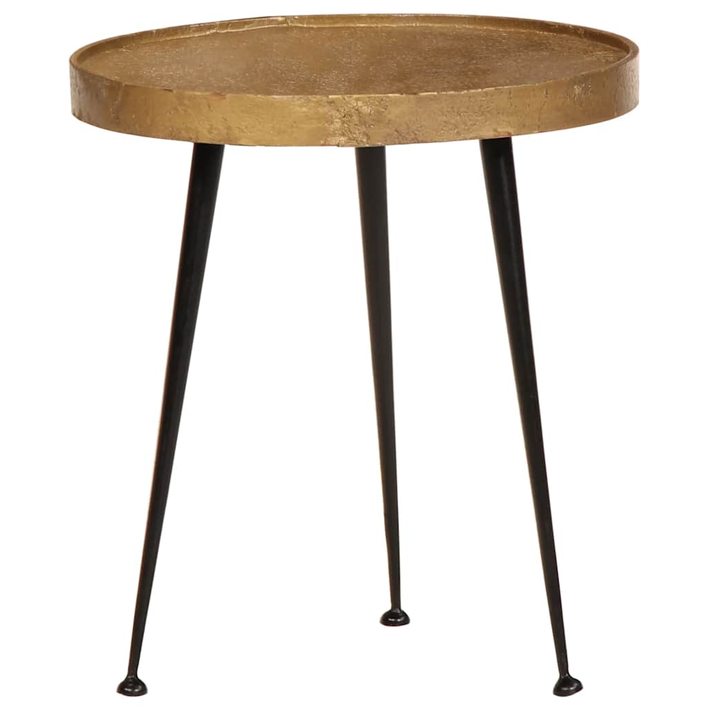 Couchtisch 3 Stk. Golden Holzwerkstoff golden, black