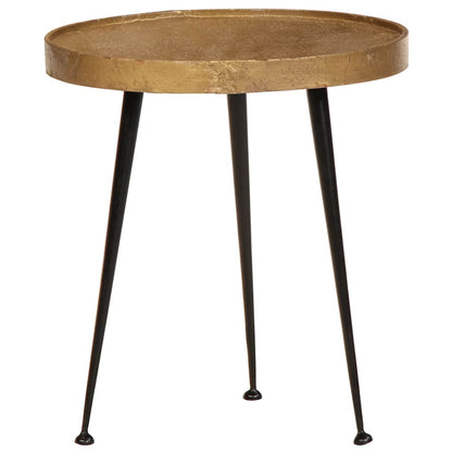 Couchtisch 3 Stk. Golden Holzwerkstoff golden, black