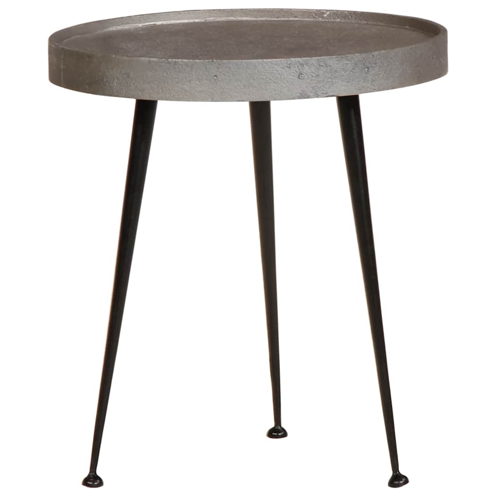 Couchtisch 3 Stk. Silbern Holzwerkstoff silver, black