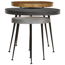 Couchtisch 3 Stk. Mehrfarbig Holzwerkstoff