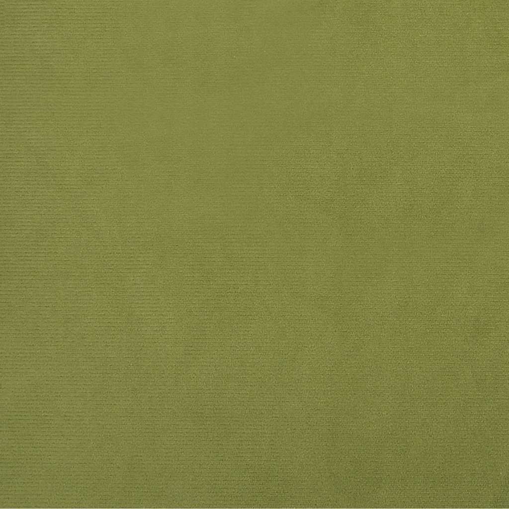 Schlafsofa 2-Sitzer Hellgrün Samt