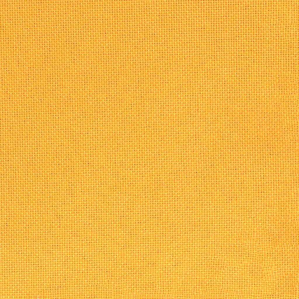 Schlafsofa 2-Sitzer mit 2 Kissen Gelb Stoff