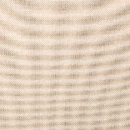 Schlafsofa 2-Sitzer mit 2 Kissen Creme Stoff