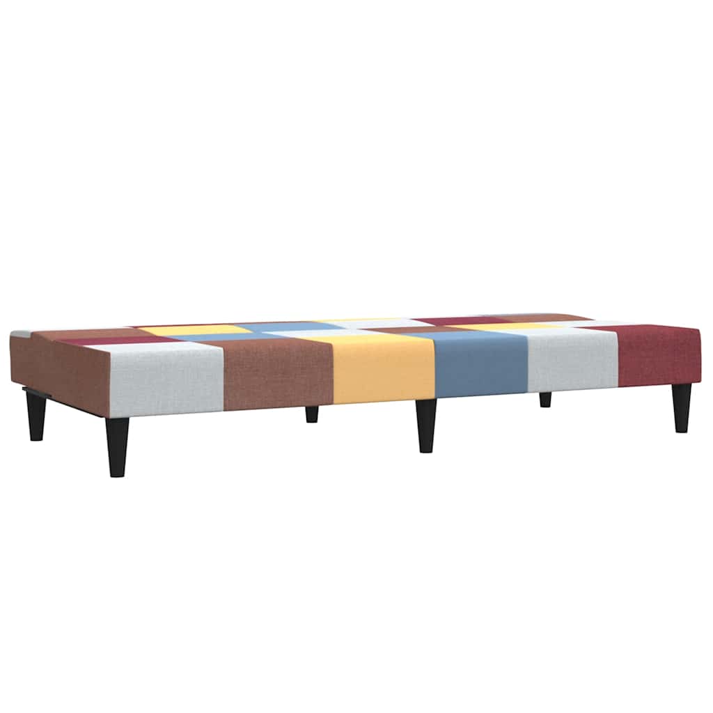 Schlafsofa 2-Sitzer Stoff ohne Armlehne ohne Fußstütze