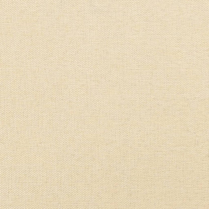 Schlafsofa 2-Sitzer Creme Stoff