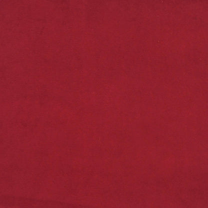 Schlafsofa 2-Sitzer Weinrot Samt