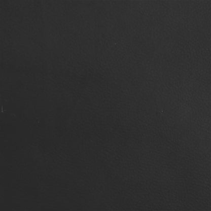 Schlafsofa 2-Sitzer Schwarz Kunstleder