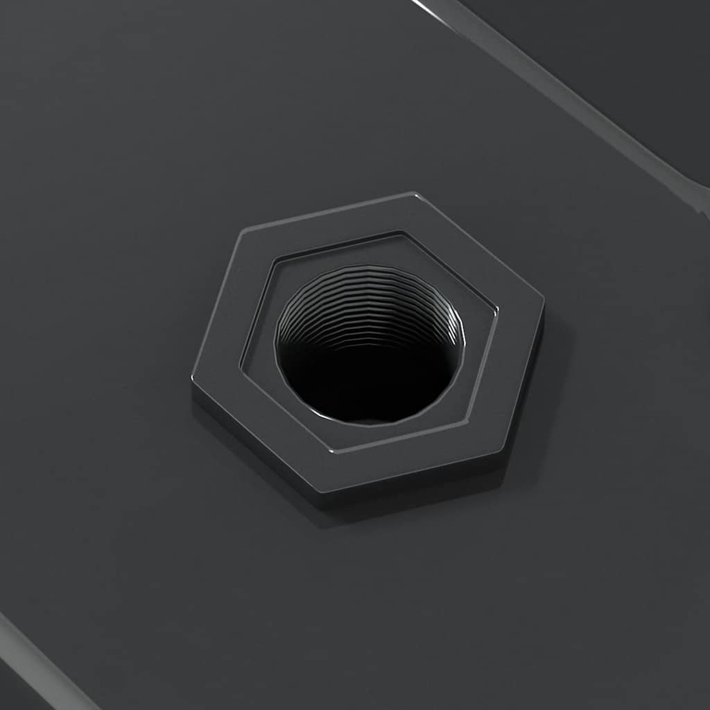 Wandregale 2 Stk. 75x40x3 cm Schwarz Edelstahl