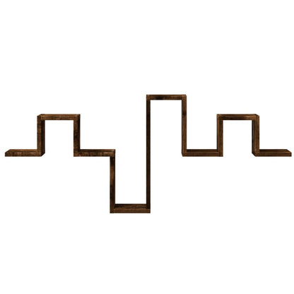 Wandregal Räuchereiche 104,5x10x43 cm Holzwerkstoff