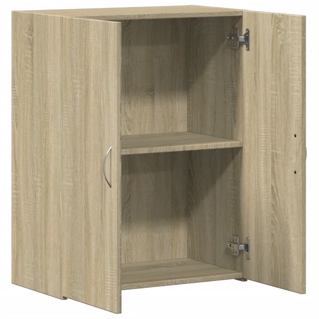 Aktenschrank Sonoma-Eiche 60x32x77,5 cm Holzwerkstoff