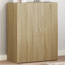 Aktenschrank Sonoma-Eiche 60x32x77,5 cm Holzwerkstoff