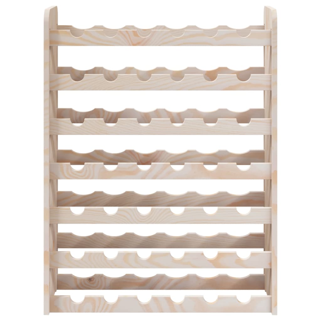 Weinregal 67,5x25x87 cm Massivholz Kiefer