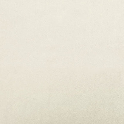 Sofa 3-Sitzer mit Zierkissen Creme 210 cm Samt