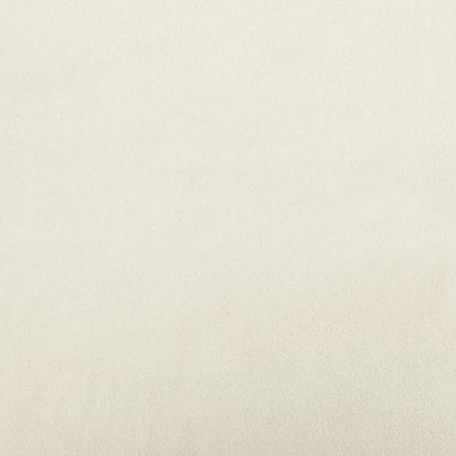 3-tlg. Sofagarnitur mit Kissen und Nackenrollen Creme Samt