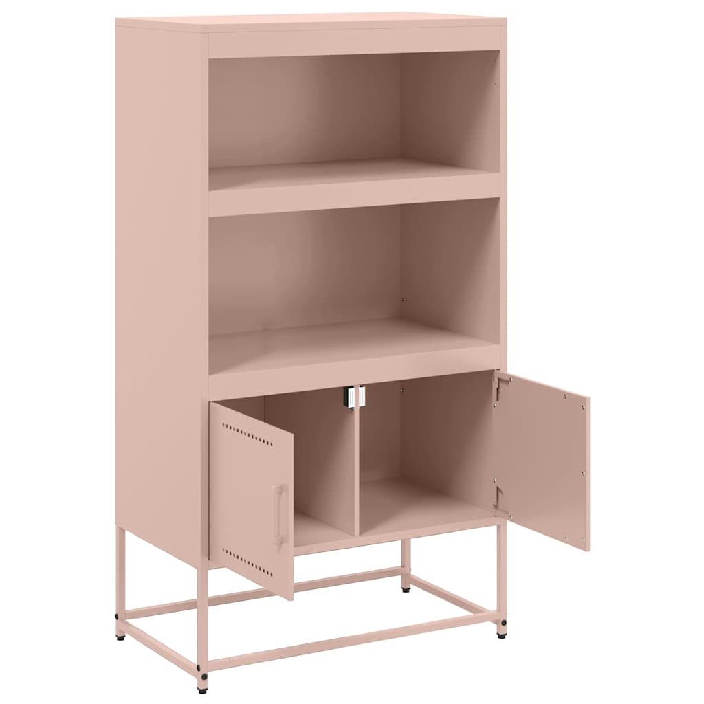 Highboard Rosa 68,5x38,5x123,5 cm Stahl
