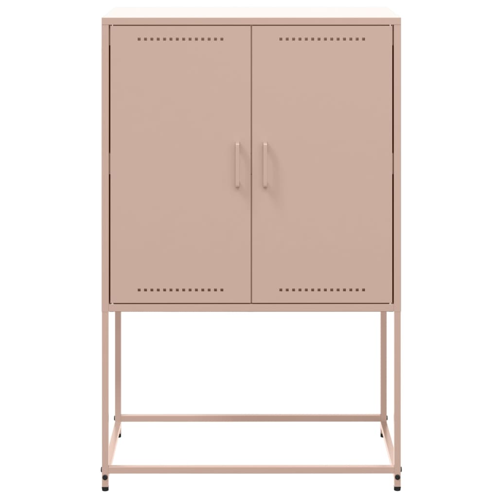 Highboard Rosa 68,5x38,5x107 cm Stahl