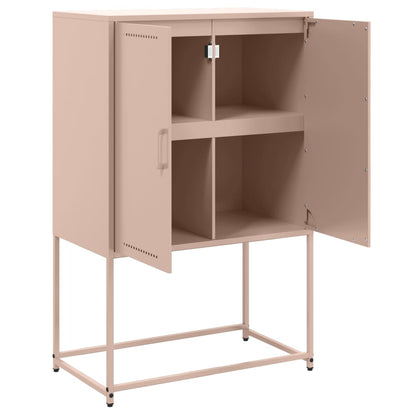 Highboard Rosa 68,5x38,5x107 cm Stahl