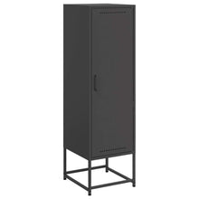 Highboard Schwarz 36x39x123 cm Stahl
