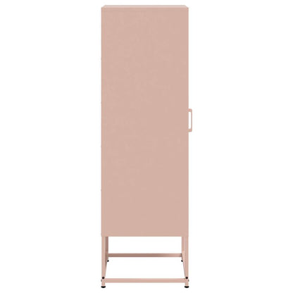 Highboard Rosa 36x39x123 cm Stahl