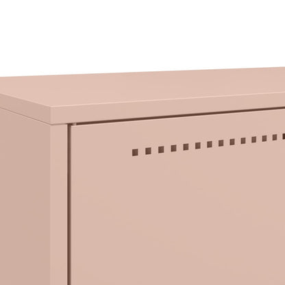 Highboard Rosa 68x39x111,5 cm Kaltgewalzter Stahl