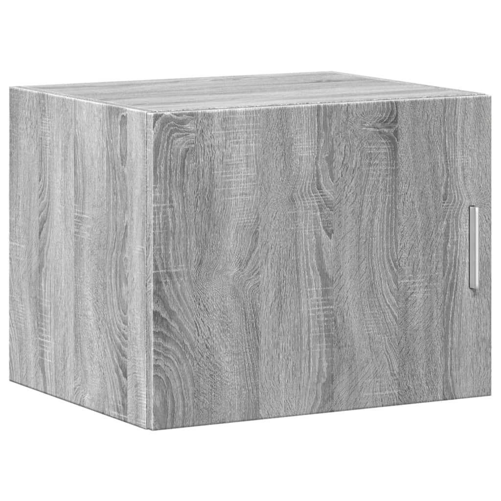 Wandschrank Grau Sonoma 50x42,5x40 cm Holzwerkstoff
