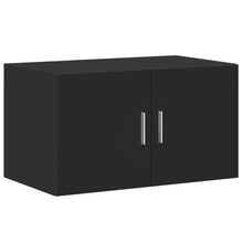 Wandschrank Schwarz 70x42,5x40 cm Holzwerkstoff