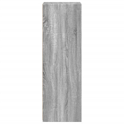 Highboard Grau Sonoma 45x41x124 cm Holzwerkstoff