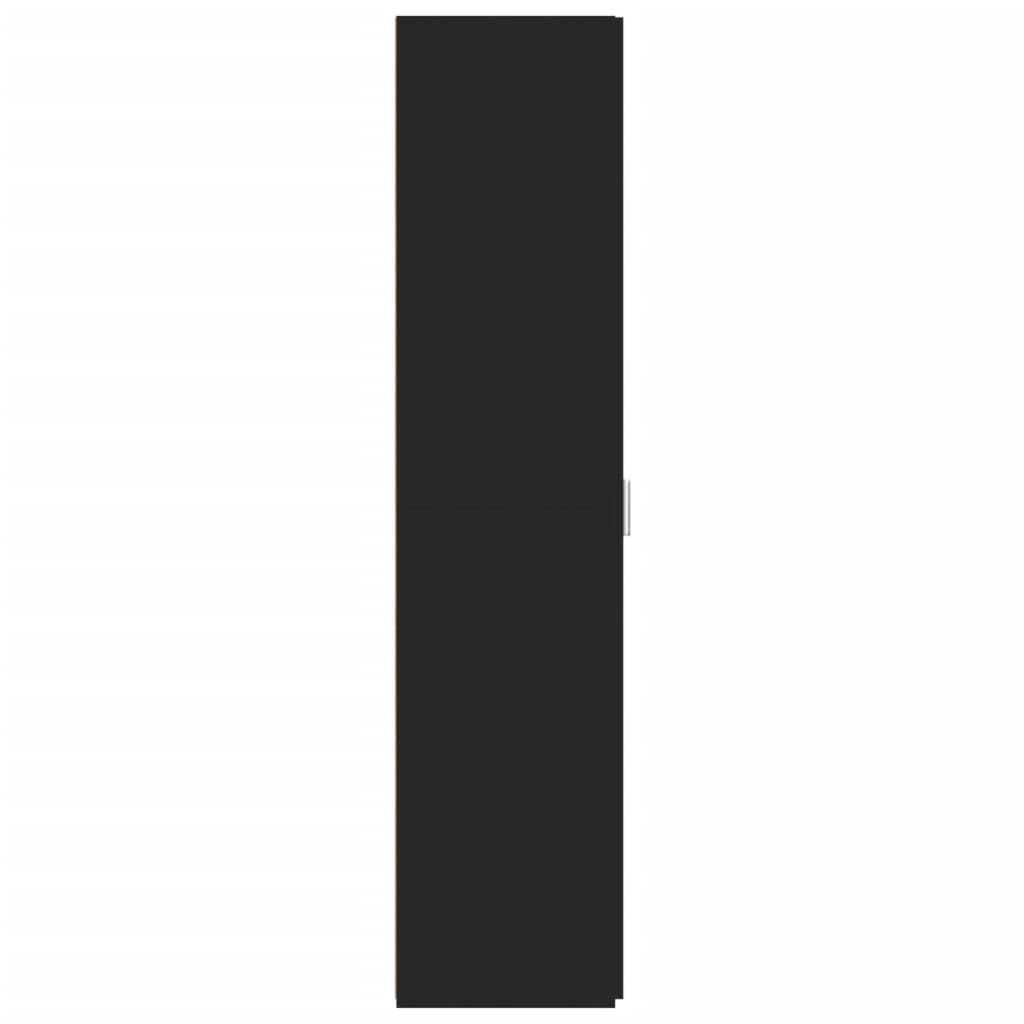 Highboard Schwarz 30x42,5x185 cm Holzwerkstoff