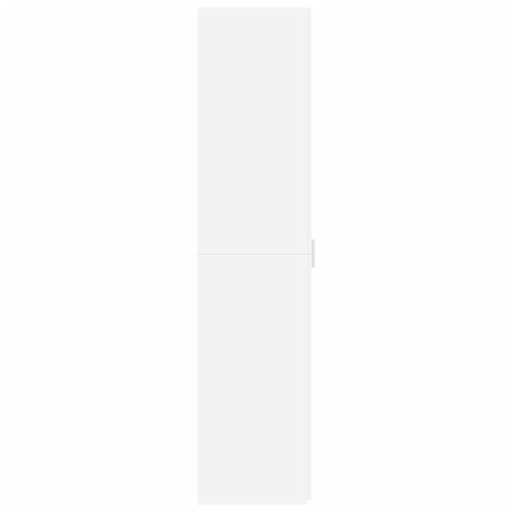 Highboard Weiß 40x42,5x185 cm Holzwerkstoff