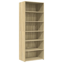 Highboard Sonoma-Eiche 70x41x185 cm Holzwerkstoff