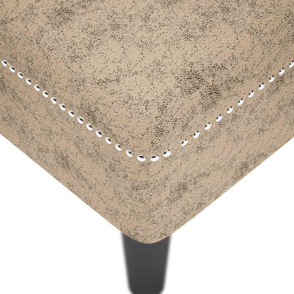 Chaiselongue mit Kissen Rechter Armlehne Hellgrau Kunstleder