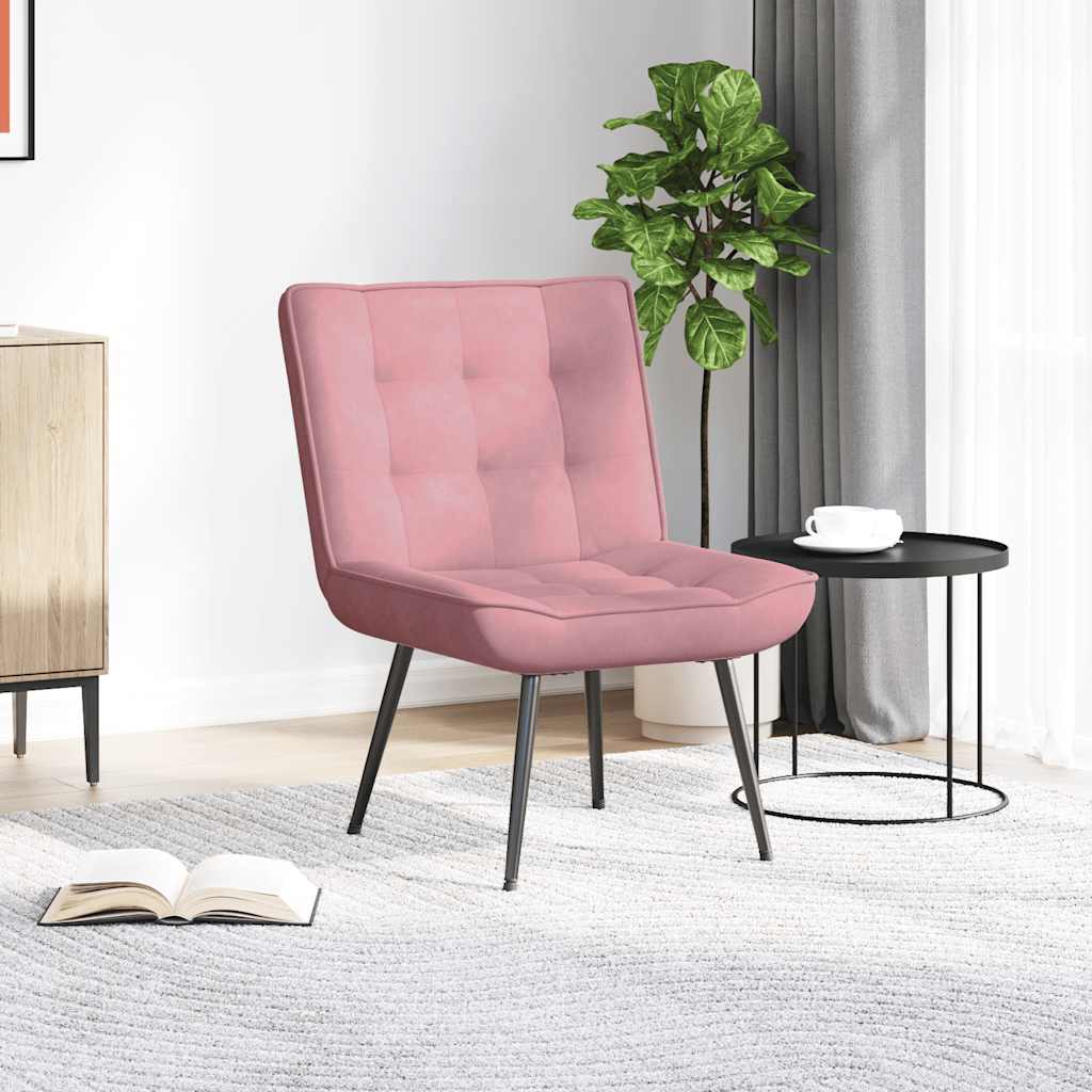 Relaxsessel Rosa 64x74x84 cm Samt